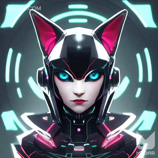 Cyber Cat Girl